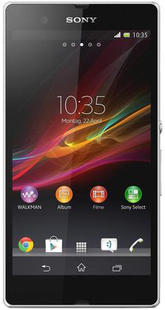 Смартфон Sony Xperia Z White - Сухой Лог